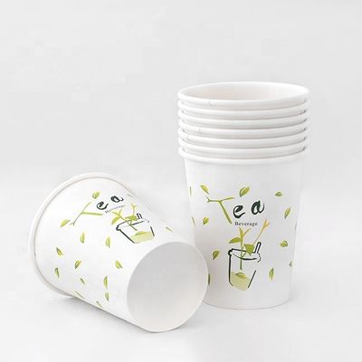 7 oz 210 ml biologisch abbaubare Teetränke Kaffeetränke aus gedrucktem Papier