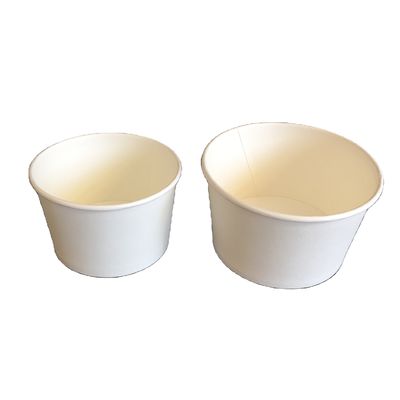 350 ml Papierkühlchen Einmalschalen für die Feiertage Biologisch abbaubar für Milch-Teecreme