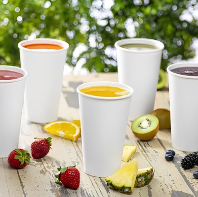 Einweg-Doppel-PE-beschichtete Einfach-Papier-Tasse 270 ml 9,5 oz hat eine lange Haltbarkeit