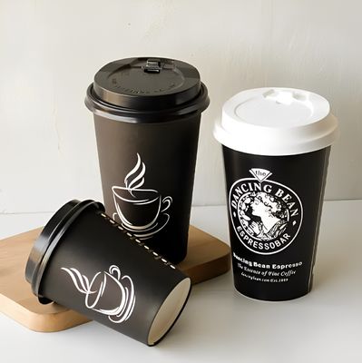 10oz 360ml Einzelwandpapierbecher mit PE-Beschichtung