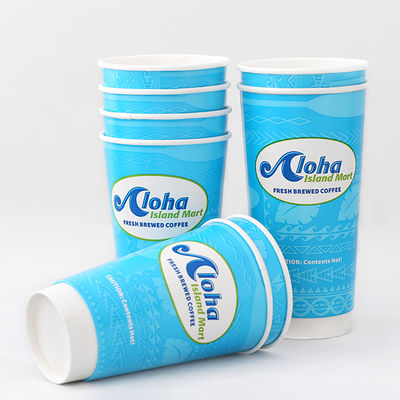 0.3L Cold Drink Einwegbecher 8oz Doppelwand Kompostierbare Kaffeebecher