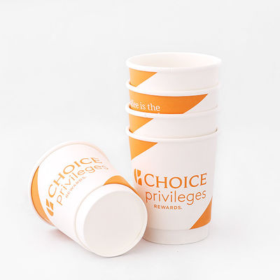 Lebensmittelqualität Doppelwand Papier Tasse 360ml 10oz heiße Kaffee-Takeaway-Tasse