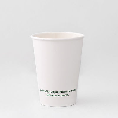 12oz 430ML Einweg-PE-beschichtete Einzeltasche mit anpassbarem Logo