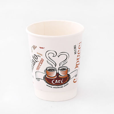 ISO9001 430ml Doppelwand Papierbecher Öko-freundlich 12oz Papierbecher