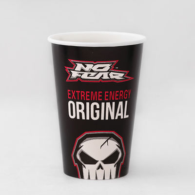 24oz 675ml Umweltschonende Einweg-PE-Einfach-Papier-Tasse mit individuellem Logo