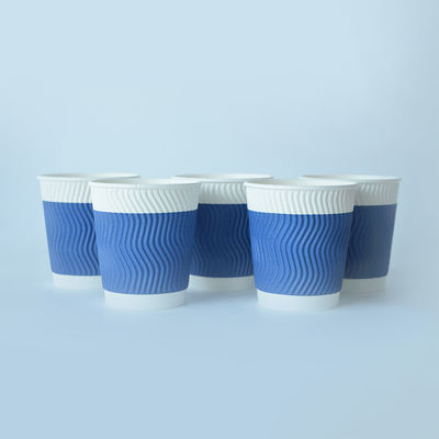 22oz 630cc Ripple Wandpapier Tasse für Saft PE beschichtet Öko-freundlich