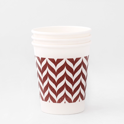 Besonders gedruckt 4oz 8oz 12oz 16oz 22oz Einzelwandpapierbecher